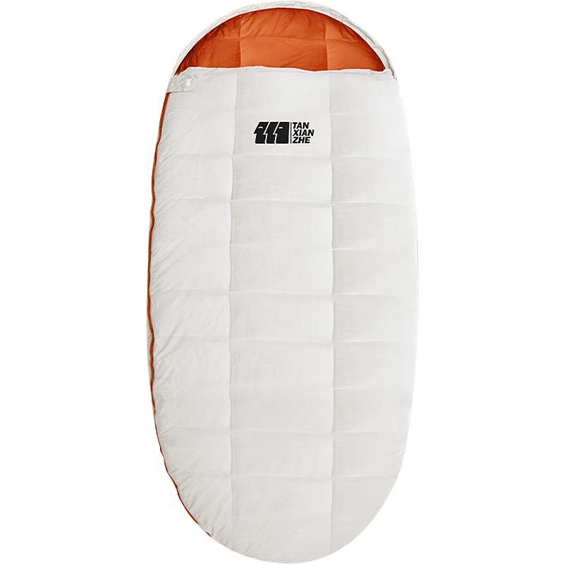 TANXIANZHE探险者 羽绒睡袋成人户外室内秋冬加宽加厚保暖露营羽毛绒睡袋