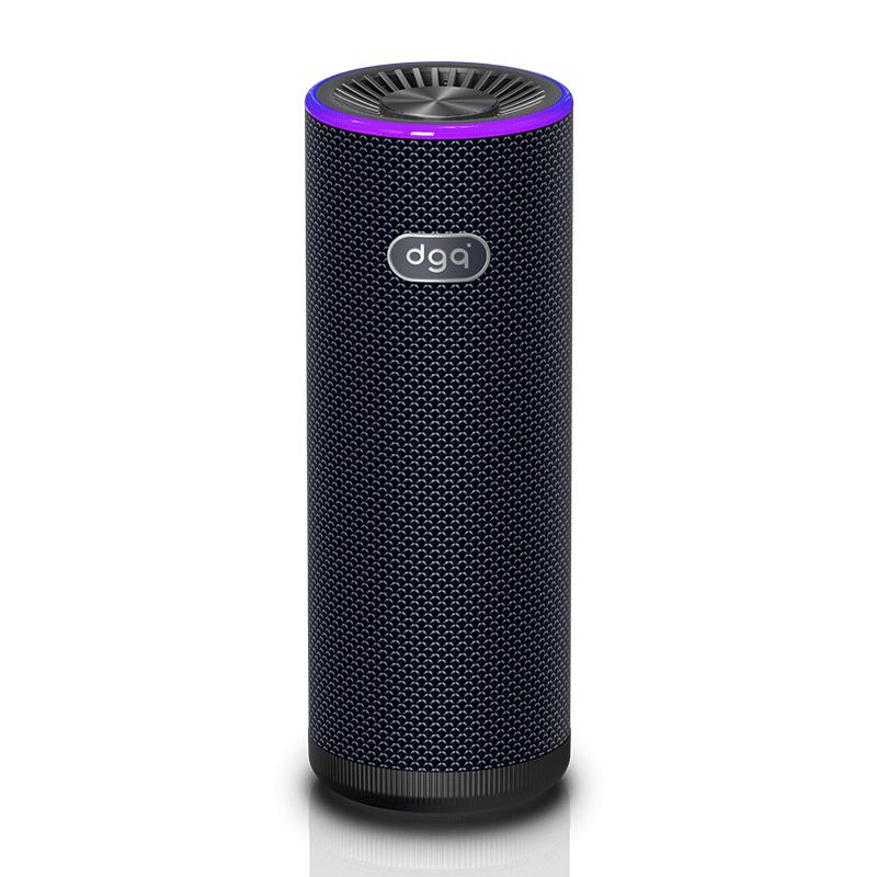 DGQ 车载空气净化器新车内除异味除甲醛汽车用除醛净味器换电版曜石黑