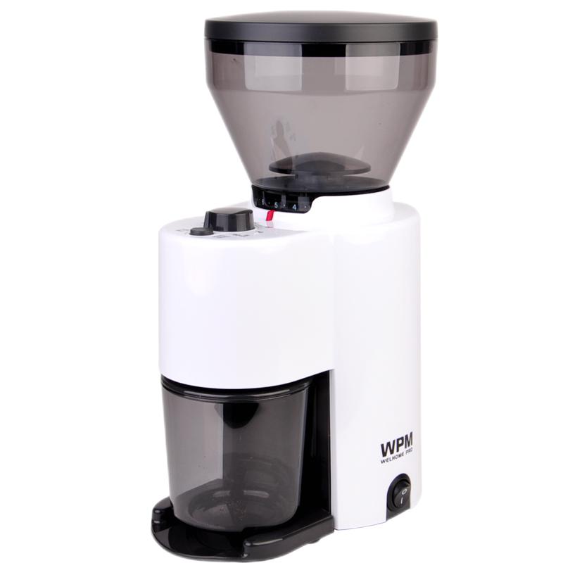 WPM 惠家 Welhome惠家 ZD-10T/10意式电动磨豆机小型咖啡豆研磨粉碎手冲意式咖啡配件锥刀电动WPM 红色ZD-10（不带定时功能）