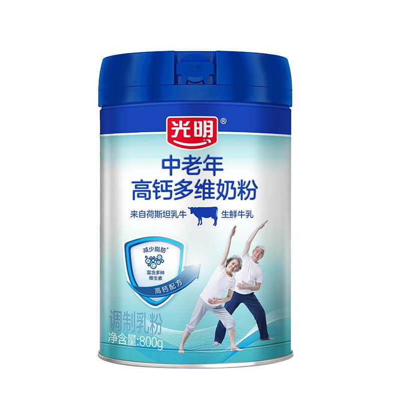 Bright 光明 中老年奶粉高钙多维 800g