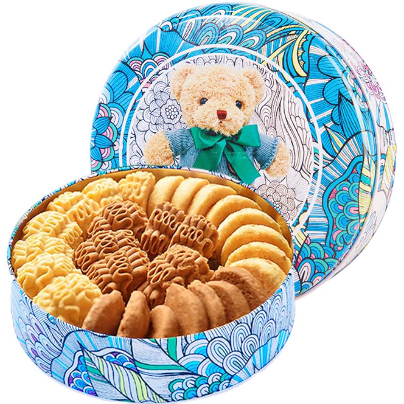 东望洋 精伶小熊曲奇礼盒 4口味 320g