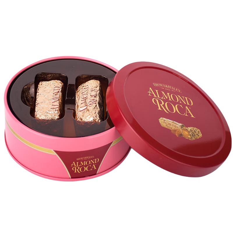 乐家（AlmondRoca）美国扁桃仁巧克力味杏仁糖25g 