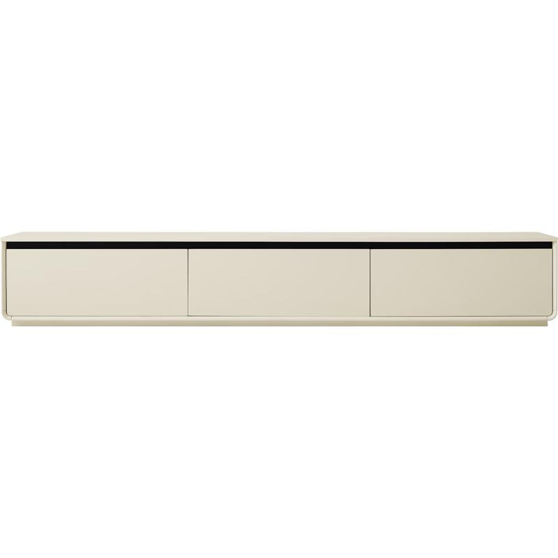 林氏家居奶油风电视柜客厅2025家用岩板茶几轻奢高级感大小户型RI1M 【抽屉款】2.0m电视柜