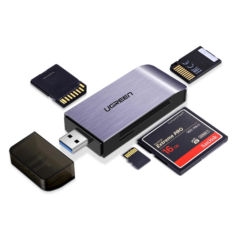 UGREEN 绿联 50540 SD/TF/CF/MS读卡器