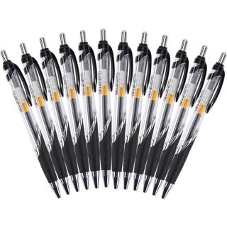 晨光 GP1350 按动中性笔 黑色 0.5mm 12支装