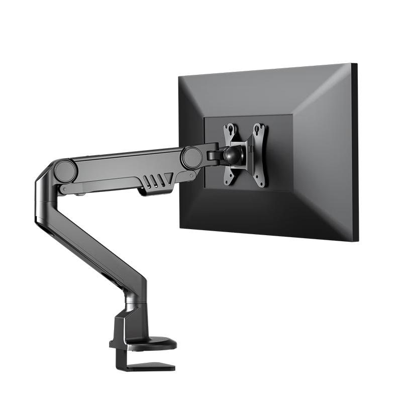 ECOLA 宜客莱 F90BK 铝合金 电脑显示器支架 黑色