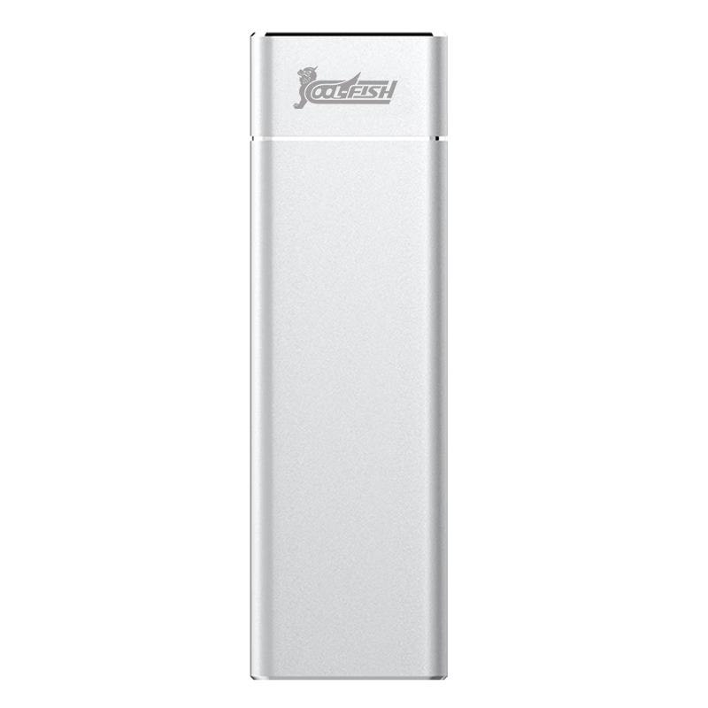COOL-FISH M1 USB 3.1 移动固态硬盘 Type-C 2TB 银色