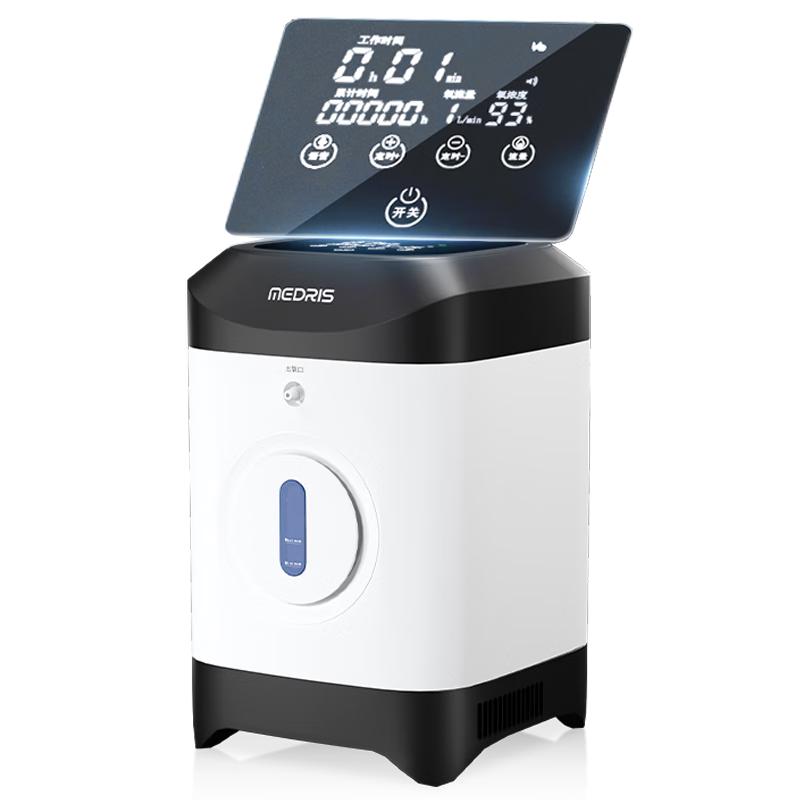 迈睿思(Medris)家用制氧机1-7L吸氧气老人便携式可车载 JY-117W-2