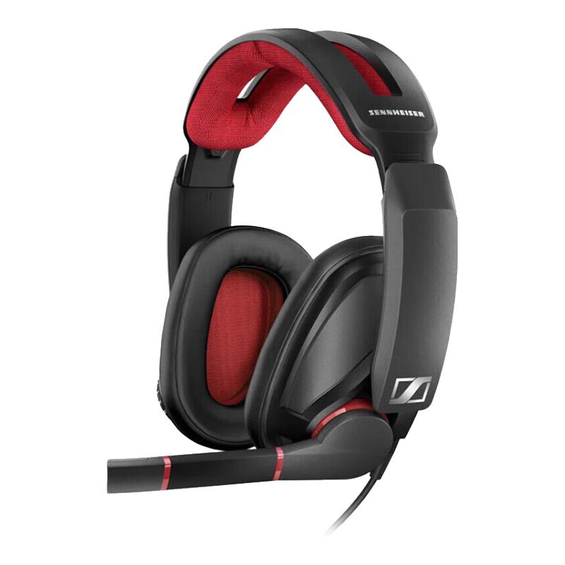SENNHEISER 森海塞尔 GSP 350 耳罩式头戴式降噪有线耳机 黑色 USB口