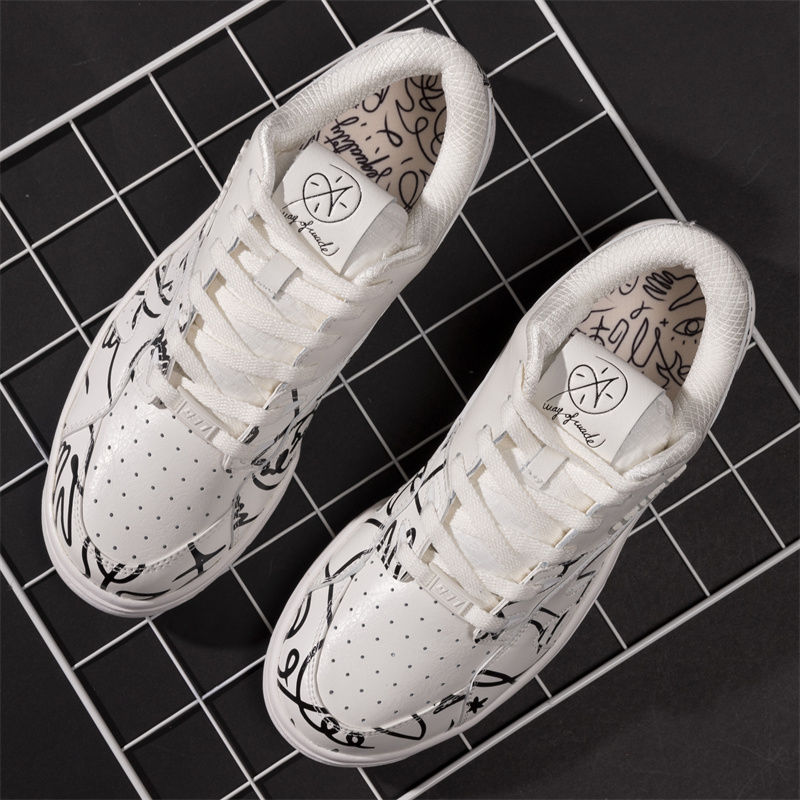 李宁 LI-NING休闲鞋女鞋韦德x艺术家DFT联名937小白鞋板鞋运动鞋清仓