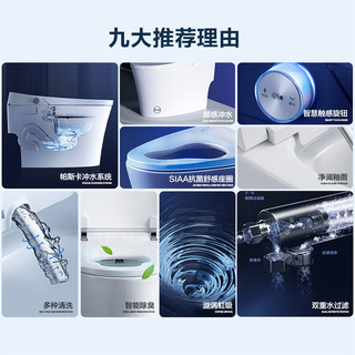 【政府补贴15%】法恩莎智能马桶全自动无水压限制坐便器FEA06-G