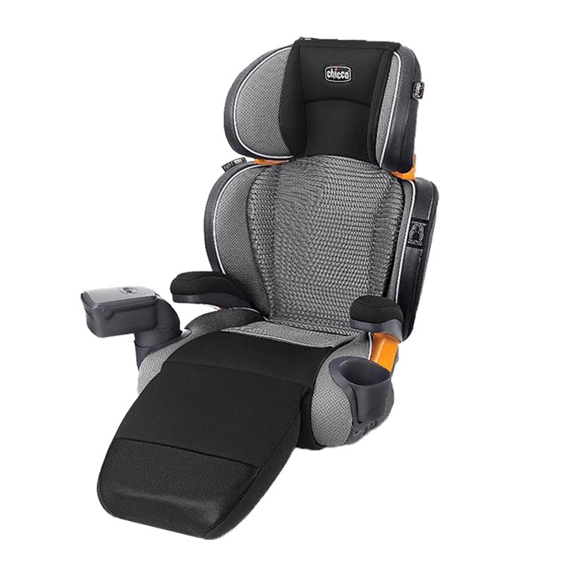 智高CHICCO大童座椅儿童座椅汽车isofix口3-12岁大童 灰色