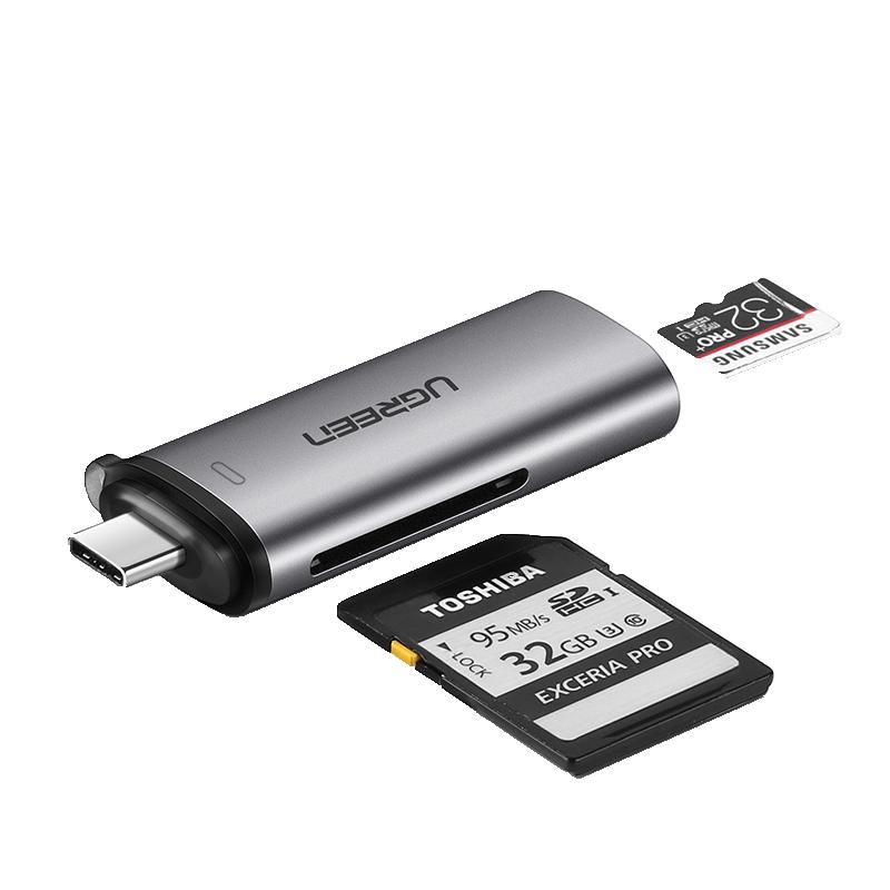 UGREEN 绿联 CM185 SD/TF/读卡器