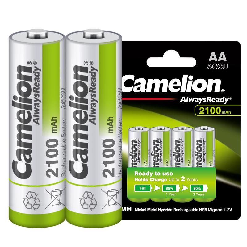 Camelion 飞狮 NH-AA2100ARBP4 5号镍氢电池 1.2V 2100mAh 4粒装
