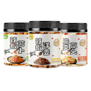 健食源 湖南特产香辣萝卜干280g/罐