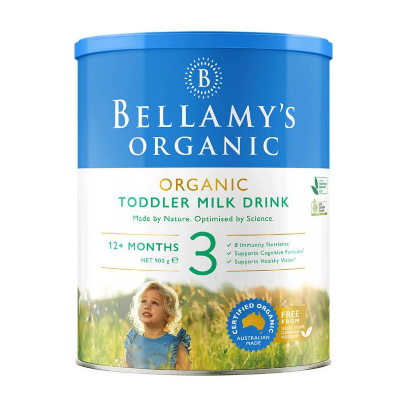 BELLAMY'S 贝拉米 经典系列 有机幼儿奶粉 澳版 3段 900g*6罐