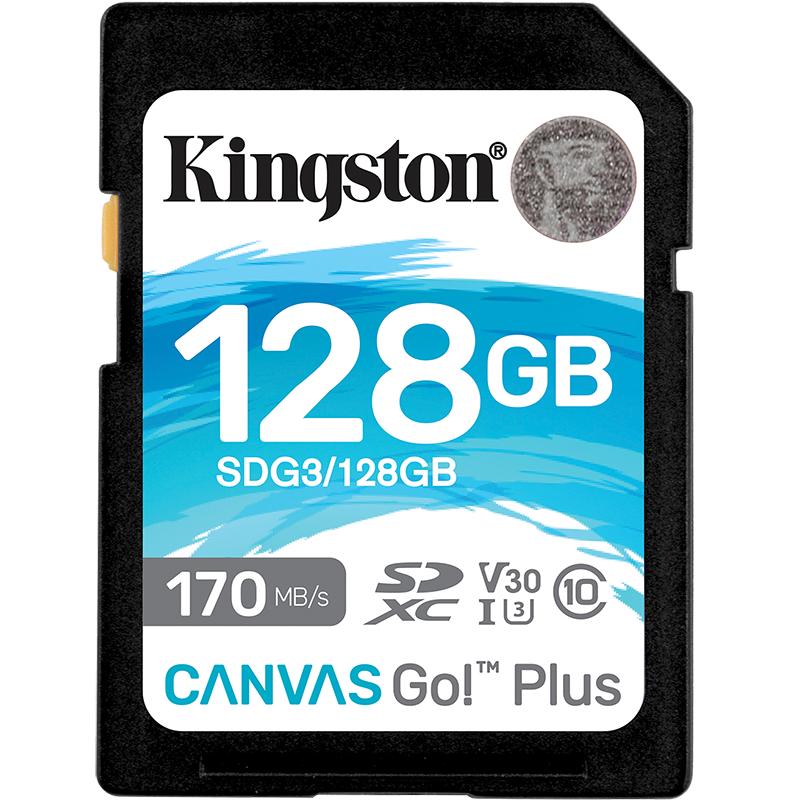 Kingston 金士顿 SDG3系列 SD存储卡 128GB（USH-I、V30、U3）