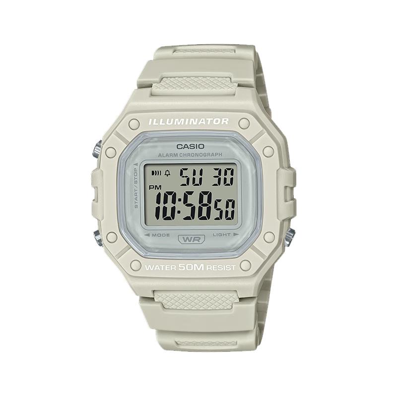 CASIO 卡西欧 电子腕表 W-218HC-8A