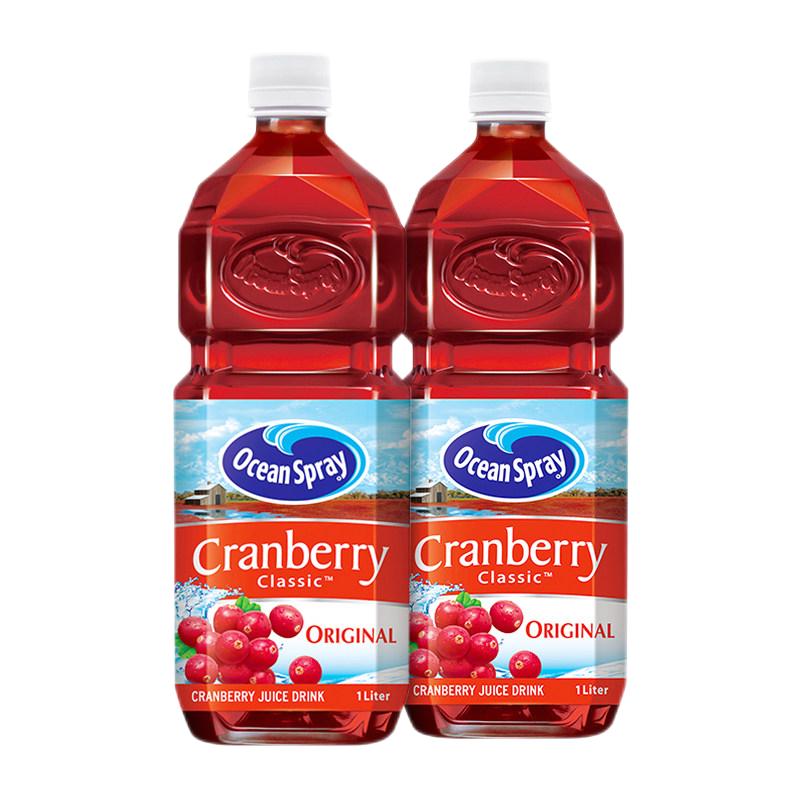 Ocean Spray 优鲜沛 蔓越梅果汁饮料 1L