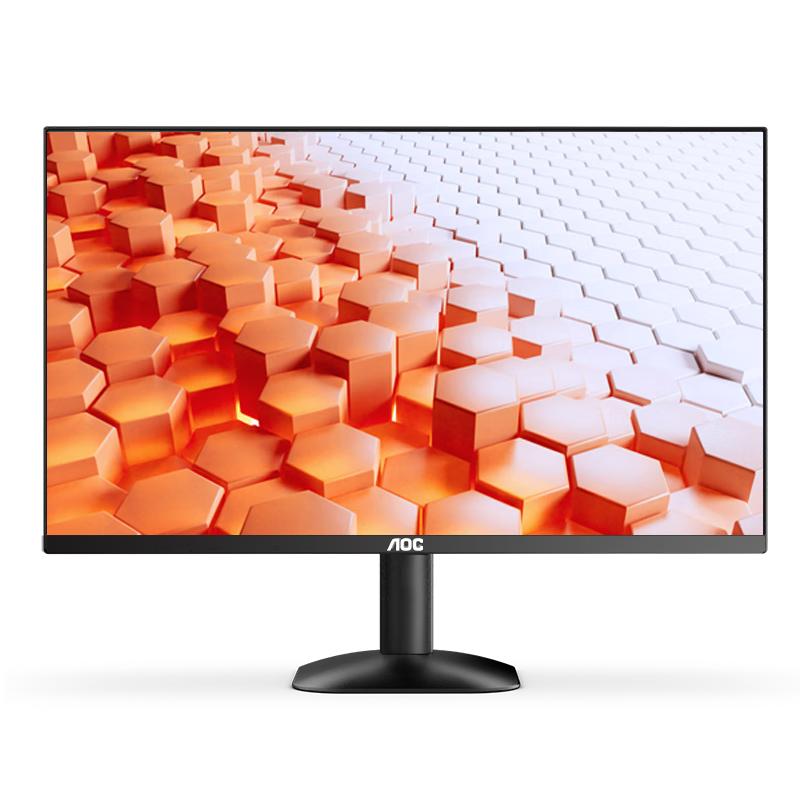 AOC 27英寸2K 75Hz IPS HDR10 HDMI/DP 低蓝光不闪 可壁挂 三边微边 超薄节能办公电脑显示器 Q27B35E