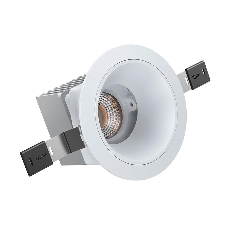 Lipro LED射灯天花灯嵌入式筒灯客厅吊顶玄关过道灯防眩筒射灯A系列6W