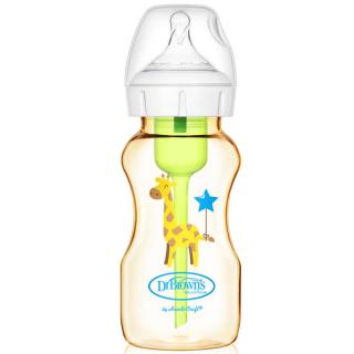 布朗博士 WB51611-CH PPSU奶瓶 270ml 长颈鹿 6月+