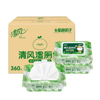 清风 湿厕纸 60片*6包