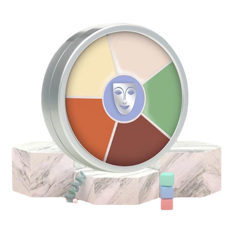 KRYOLAN歌剧魅影六色遮瑕盘德国面具多功能混合调色粉底疤痕纹身 #Neutralizer 中和色-40g