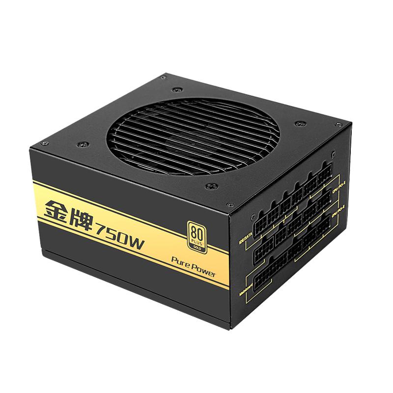 SAMA 先马 24K系列 ETX-750-1 金牌（90%）全模组ATX电源 750W