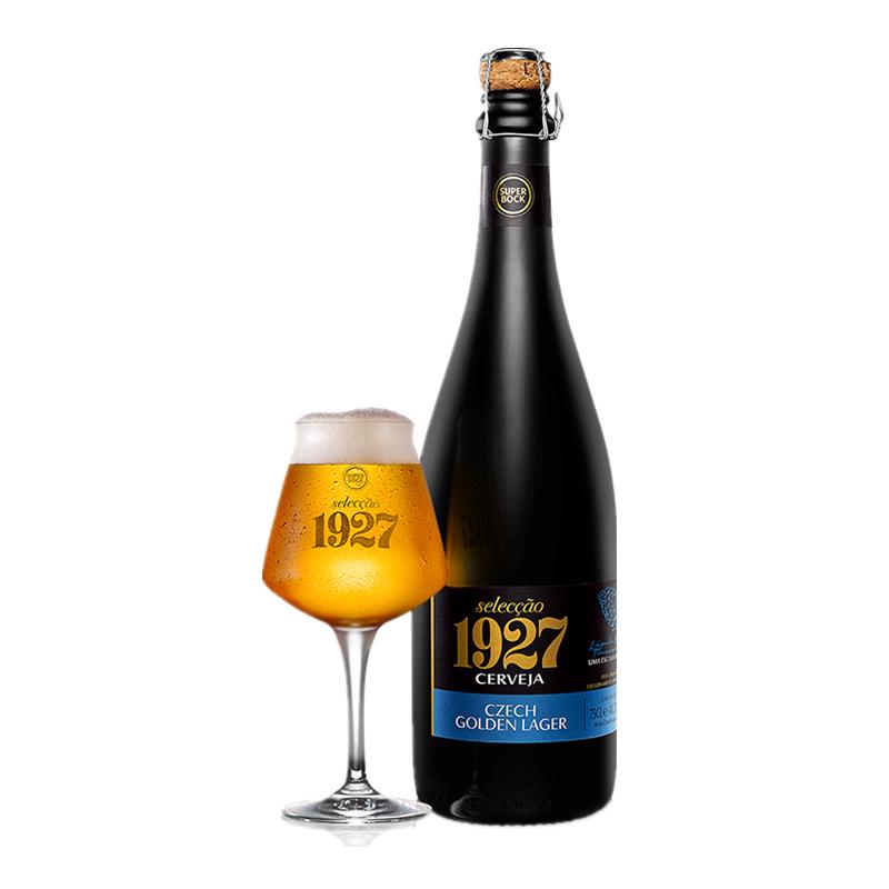 超级波克超级波克（Super Bock）欧洲大瓶精酿啤酒 1927捷克拉格 750ml*1瓶