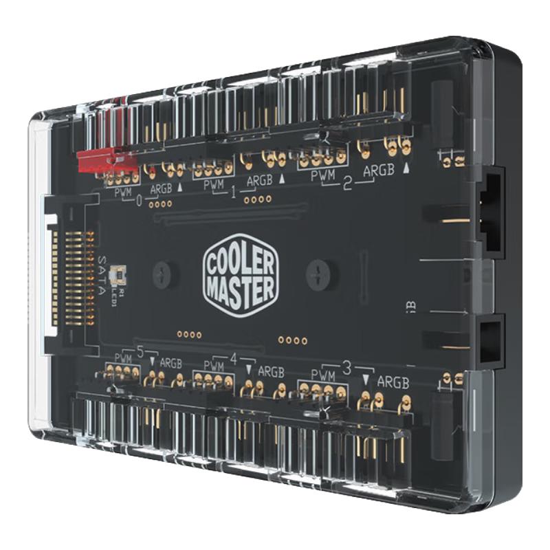 COOLER MASTER 酷冷至尊 MasterFan ARGB&PWM 风扇集线器