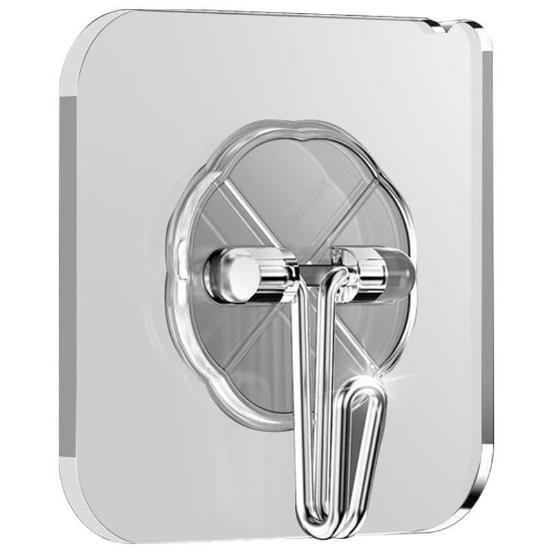 乐荔 挂钩 6*6cm 40个 透明