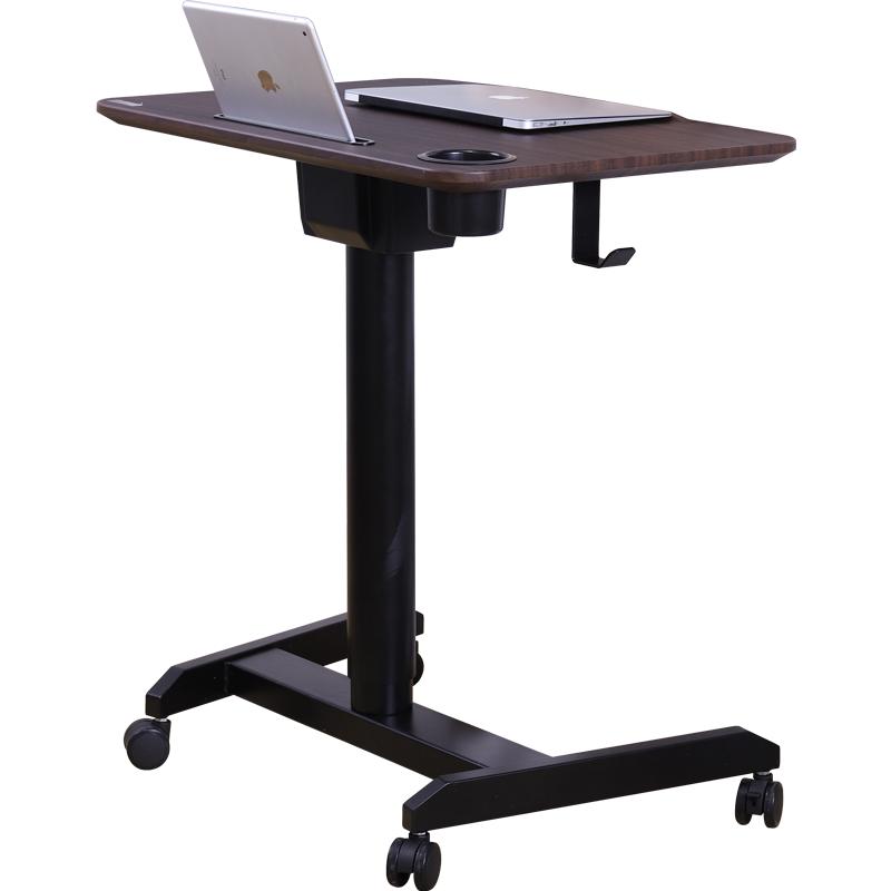 ECOLUS 宜客乐思 LT805WL 升降折叠电脑桌 胡桃木色