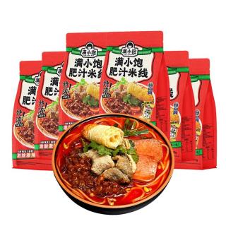 满小饱 肥汁米线肥汁拉面酸辣味非油炸速食方便食品1860g