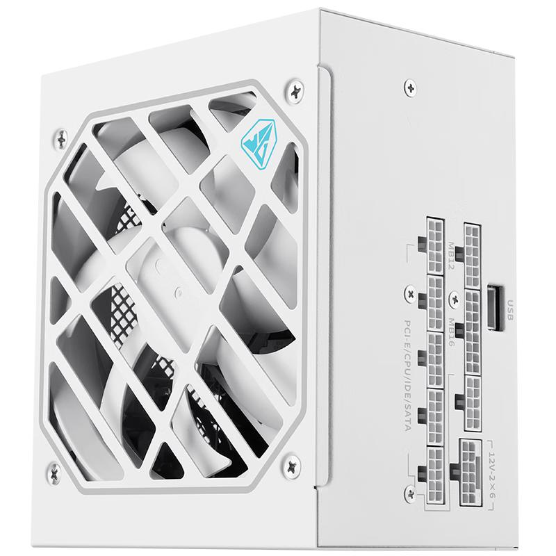 鑫谷（segotep）数智DM-850G冰山版双金牌全模数字电源（白色12.5cm短尺寸/全日系电容/ATX3+/10年保/额定850W）