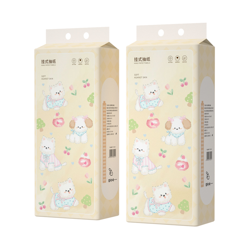 1500张悬挂式纸巾手提抽纸卫生纸家用实惠装餐巾纸厕纸擦手纸厨房