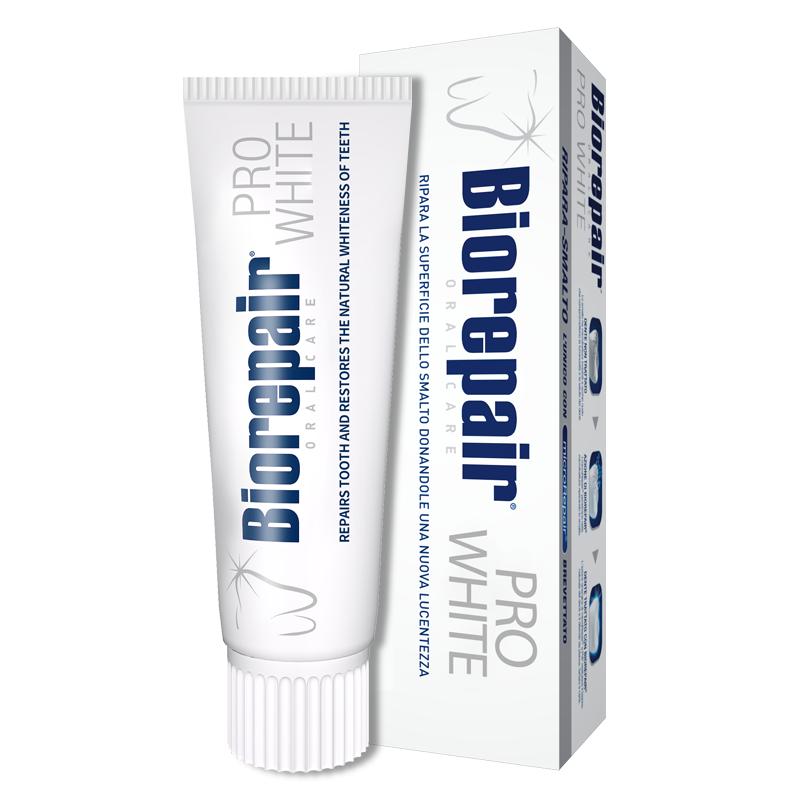 Biorepair/贝利达 羟基磷灰石 牙膏  修复亮白经典型75ml 修复亮白牙膏经典型75ml*2支 修复亮白经典型75ml*3支 修复亮白经典型75ml*6支