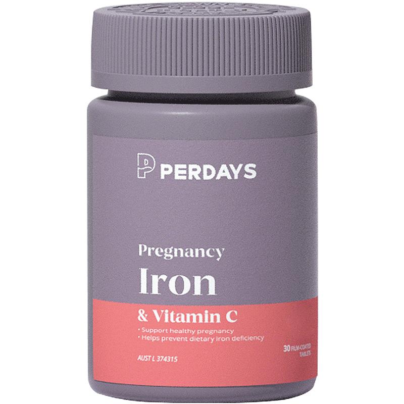 PERDAYS 孕期铁补铁剂*60粒