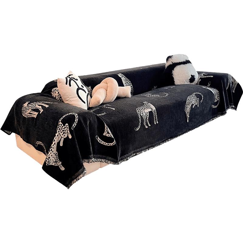 今后四季通用沙发巾一片式沙发盖布沙发垫 肆行无忌