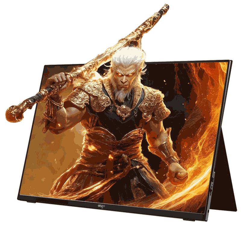 爱国者16英寸240Hz便携式显示器2.5K 100%高色域电脑笔记本手机副屏 Ps5/4游戏电竞屏一线通