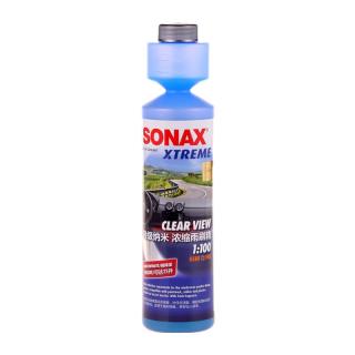 SONAX 索纳克斯（SONAX）德国进口汽车玻璃水 1比100高效清洁250ml-可兑25L玻璃水