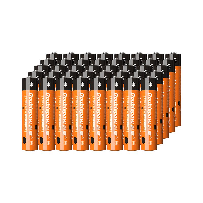 Doublepow 倍量 UM-4 R03P 7号碳性电池 1.5V 40粒