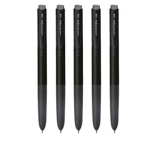 uni UMN-155N 按动中性笔 黑色 0.5mm 5支装