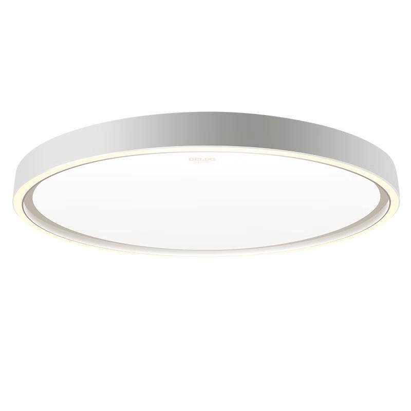 DELIXI 德力西 LED吸顶灯 防尘防虫防潮三防客厅灯MX107 57W三段调光