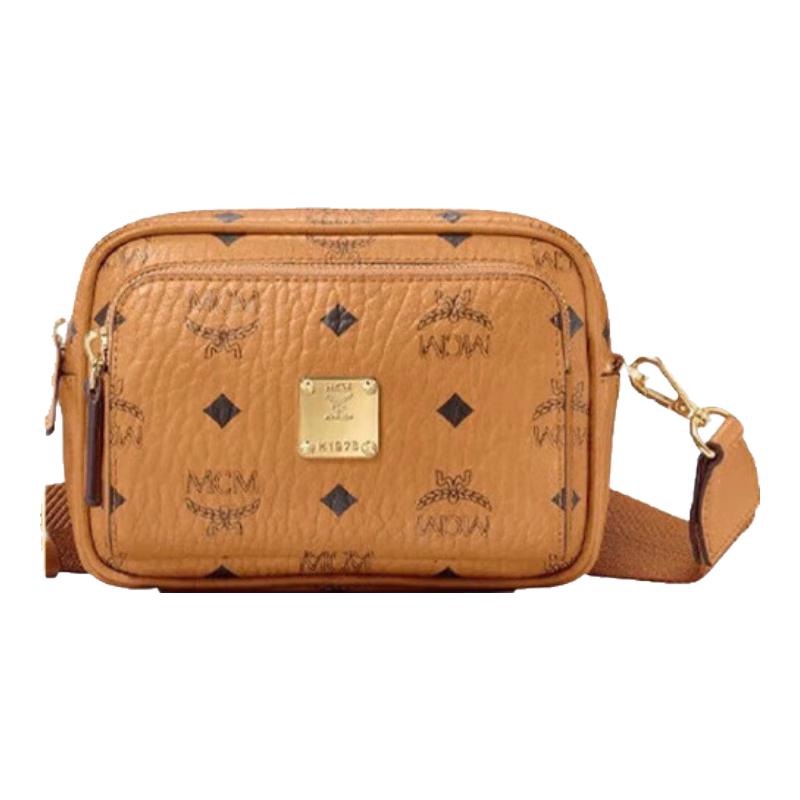 MCM 女士Visetos Aren斜挎包 MMRAAKC03CO001 干邑色