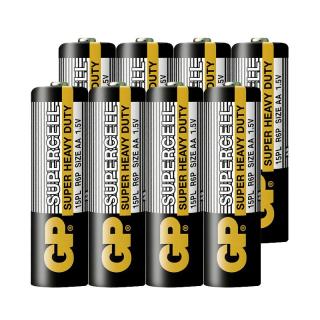 超霸 5号碳性电池 1.5V 8粒装
