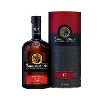 Bunnahabhain 苏格兰 泥煤续曲 单一麦芽威士忌 46.3%vol 700ml