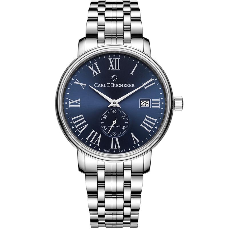 CARLF.BUCHERER 宝齐莱 爱德玛尔系列 40.2毫米自动上链腕表 00.10321.08.51.21