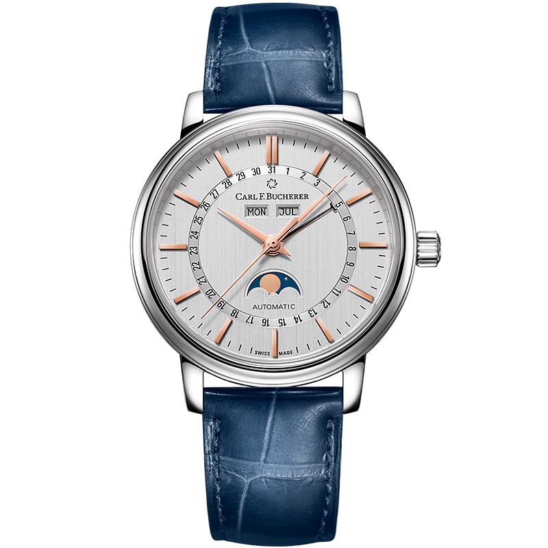 CARLF.BUCHERER 宝齐莱 爱德玛尔系列 39毫米自动上链腕表 00.10324.08.13.01