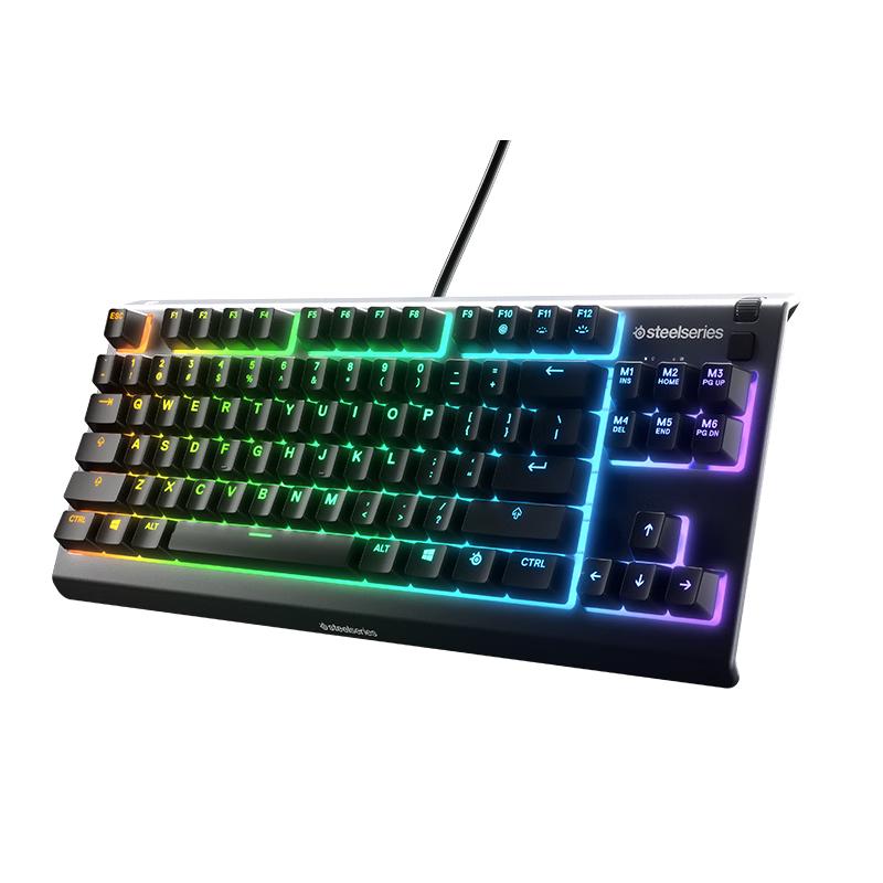 Steelseries 赛睿 Apex 3 TKL 有线游戏键盘 84键 薄膜轴
